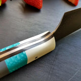 NORA # 1317 - CPM M4 8.5' Chef - Teal | Gray | White