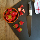 NORA # 1319 - CPM M4 8' Gyuto - Pink | Gray | White