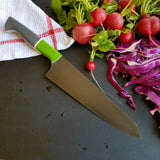 NORA # 1321- CPM M4 8' Gyuto - Green | Gray | White