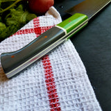 NORA # 1321- CPM M4 8' Gyuto - Green | Gray | White