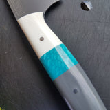 NORA # 1317 - CPM M4 8.5' Chef - Teal | Gray | White