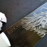 NORA #1329 - CPM-M4 8 Inch Gyuto - How to Train Your Dragon