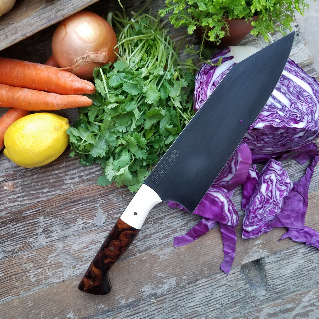 NORA #1369 - 7.5' CPM-M4 Carbon Steel Kiritsuke