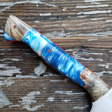 NORA #1420 - 8.5' AEB-L Chef - Glacier Blue Shokwood