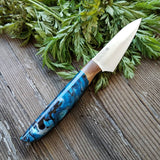 NORA #1485 - 3.5' Paring - Witte Teal Shokwood