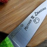 NORA #1498 - 3.5' Paring - Mother of Dragons (green)