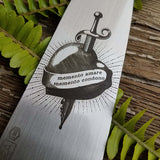 NORA 10' Kiritsuke #1502 - Memento Amare | Memento Condono (Remember to Love, Remember to Forgive)