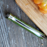 NORA #1516 - 7.5" Deba - 01 Carbon Steel - Redwood Burl (Green)