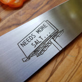 NORA #1534 - 8.5' AEB-L Chef - Needs More Salt