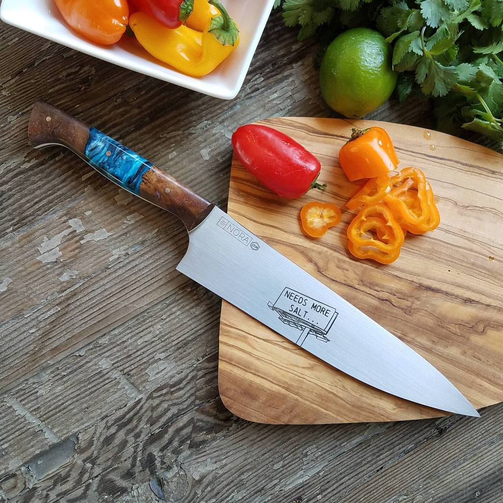 NORA #1534 - 8.5' AEB-L Chef - Needs More Salt