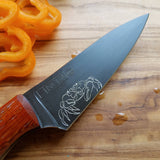 NORA #1527 - 3.5' Paring - CPM-M4 Carbon Steel - Crabby