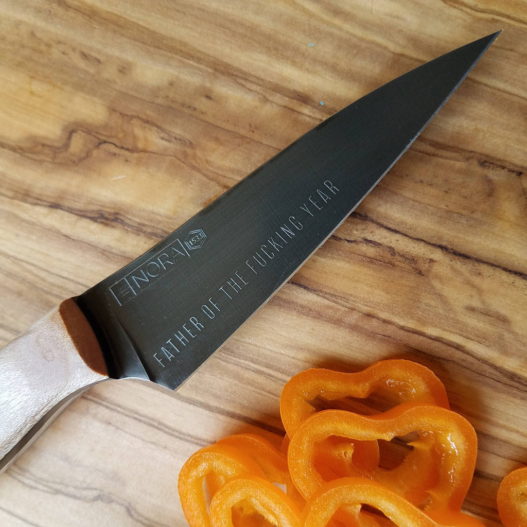NORA #1533 - 3.5' Paring - 52100 Carbon Steel - Father of the F*cking Year