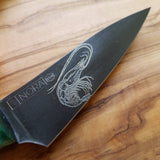 NORA #1528 - 3.5' Paring - CPM-M4 Carbon Steel - Shrimp