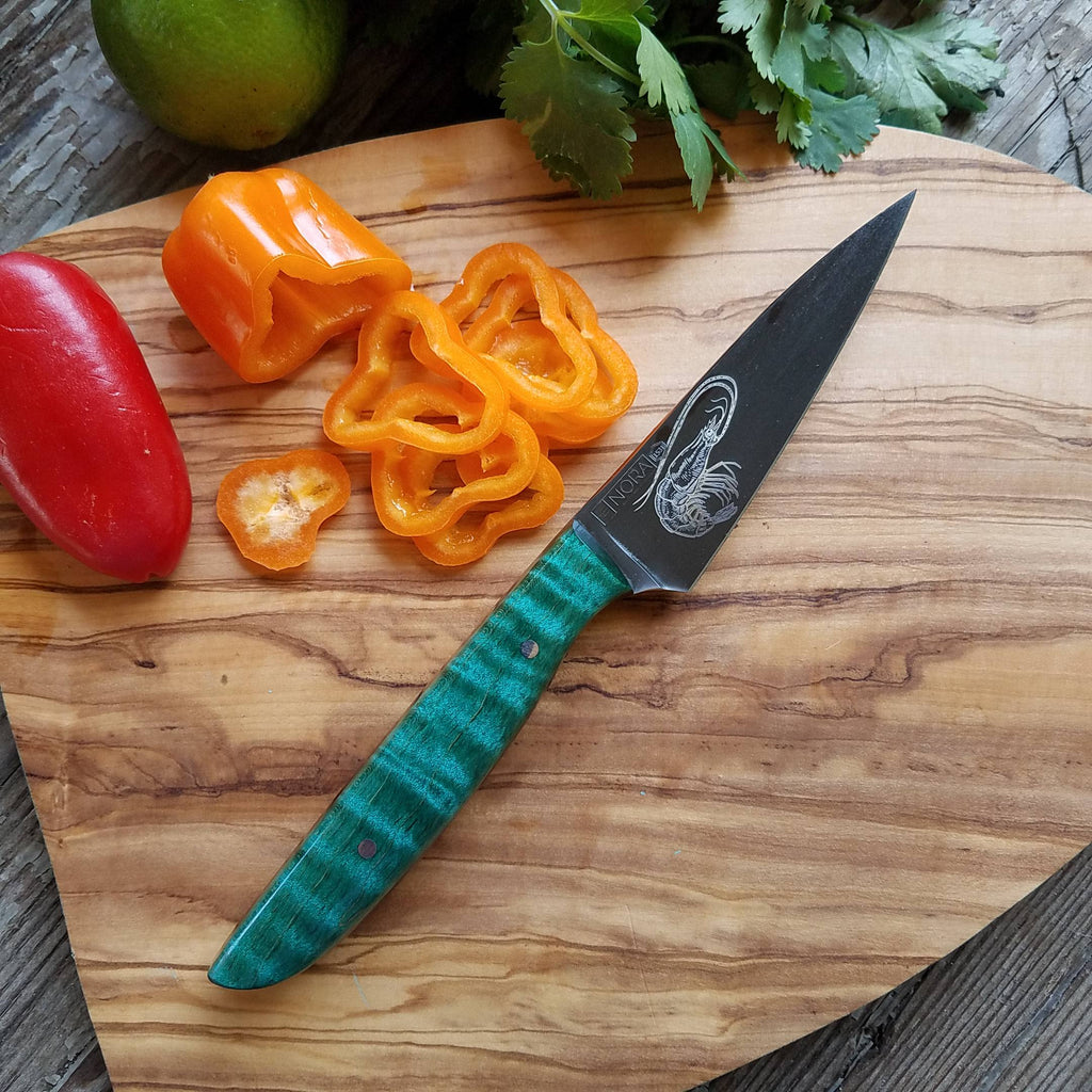 NORA #1531 - 3.5' Paring - 52100 Carbon Steel - Shrimp
