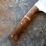 NORA #1550 - 7.5 Kiritsuke - Walnut & Stripes