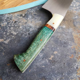 BF2019 - NORA #1602 - 9.5" Gyuto - Mango and Ghost G10