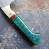 BF2019 - NORA #1602 - 9.5" Gyuto - Mango and Ghost G10