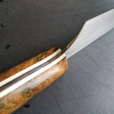 BF2019 - NORA #1611 - 8.5" Chef Knife - Dyed Redwood