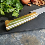 BF2019 - NORA #1611 - 8.5" Chef Knife - Dyed Redwood