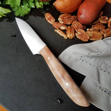 BF2019 - NORA #1613 - 3.5" Paring Knife - Quilted Maple