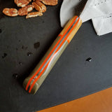 BF2019 - NORA #1614 - 8.5" Chef Knife - OD Green & Olivewood