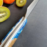 NORA #1618 - 8.5 Inch Chef - Glacial Blue Shokwood