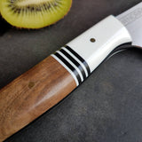 NORA #1619 - 8.5 Inch Chef - Black | White | Walnut