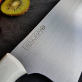 NORA #1625 - 6.5 Inch Nakiri - White with Red Stripe