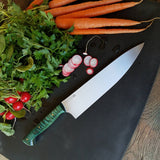 NORA #1631 - 8.5 Inch Chef - Dyed Mango Wood