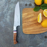 NORA #1639 -7.5 Inch Santoku - O1 Carbon Steel - Love Letter