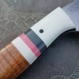 NORA #1639 -7.5 Inch Santoku - O1 Carbon Steel - Love Letter
