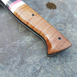 NORA #1639 -7.5 Inch Santoku - O1 Carbon Steel - Love Letter