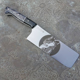 NORA #1642 - 6.5 Inch Nakiri - O1 Carbon Steel - One Night in Bangkok