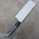 NORA #1642 - 6.5 Inch Nakiri - O1 Carbon Steel - One Night in Bangkok