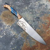 NORA - 8.5 Inch AEB-L Stainless Steel Chef Knife - Talk Does Not Cook Rice
