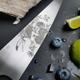 NORA #1672 - 8' AEB-L Gyuto - Toucan Toile