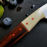 NORA #1673- 6.5 Inch Utility -  Ironwood & Ivory