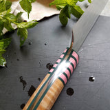 NORA #1669 -7.5 Inch Santoku - AEB-L Stainless Steel - Watermelon Sugar