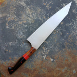 NORA #1689 - 10" AEB-L Kiritsuke - Red | Black | Ironwood