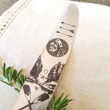 Custom Engraved 'Full Moons' Vintage Flatware Set - Silver Plated