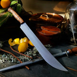 NORA #1150 - 12 Inch Cimeter - Figured Maple