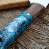 NORA #1437 - 8.5' AEB-L Chef - Witte Teal Shokwood