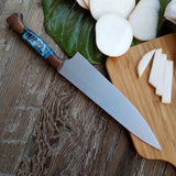 NORA #1437 - 8.5' AEB-L Chef - Witte Teal Shokwood