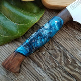 NORA #1437 - 8.5' AEB-L Chef - Witte Teal Shokwood