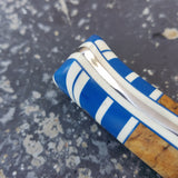 NORA Boning Knife #1106 - Blue | White | Wood