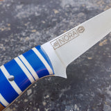 NORA Boning Knife #1106 - Blue | White | Wood