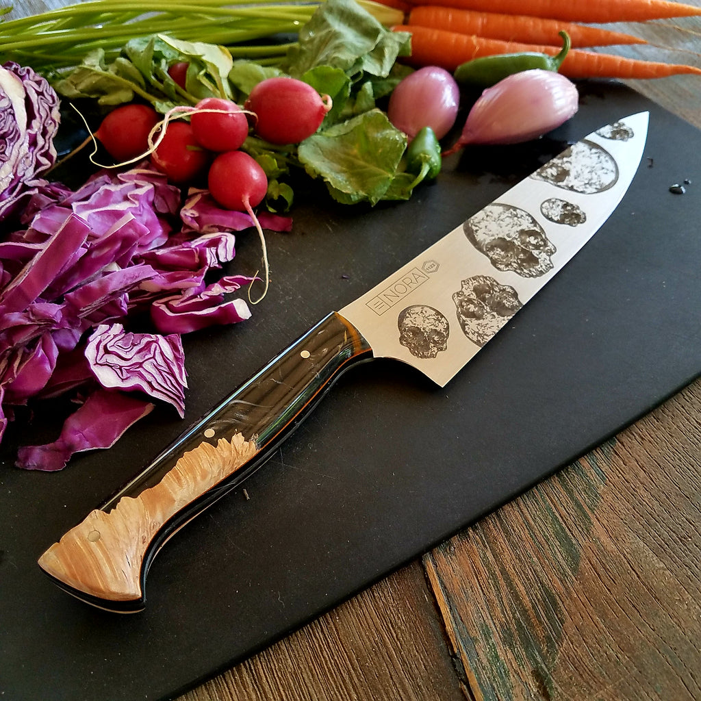 NORA #1122 - Skull Chef - AEB-L Stainless