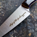 NORA # 1261  - 3.5 Inch Paring - Chef of the F*cking Year (Hickory & C-tek)