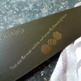 NORA #1277 - CPM-M4 Carbon Steel Gyuto - Chocolate!