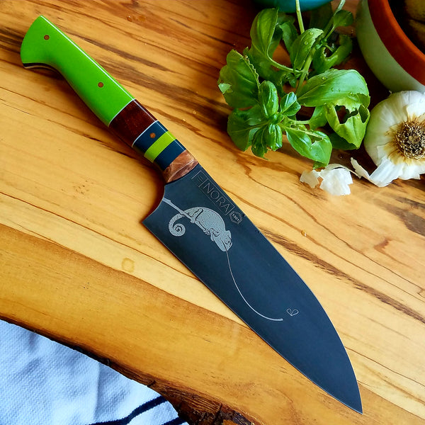 NORA #1301 - CPM M4 Santoku - Karma Chameleon